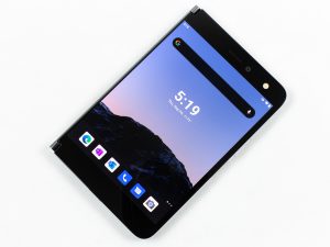 Pictures of the Microsoft Surface Duo.