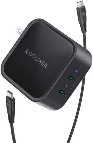 Nekteck 5-Port 111W USB-C Wall Charger & RAVPower RP-PC128 product image