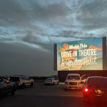 The Stars & Stripes Drive-In has oodles and oodles of parking space—so much so they could require social distancing (one car every three spots or so). Combined with a Texas evening in the mid-to-low 80s, and this is as comfortable as movie watching in 2020 gets.