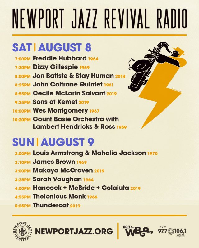 Other radio stations definitely saw the interest in Festin' In Place, so now music fans can enjoy other variations on the theme like what the Newport Jazz Festival offered in August