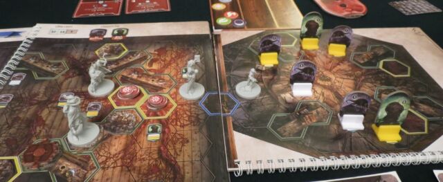 A snapshot of <em>Gloomhaven: Jaws of the Lion</em>.