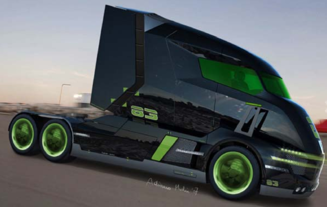 Tesla designs its own semi truck seat suspension for Tesla Semi, patent  shows