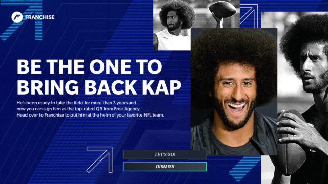 Madden 21 Is Free To Play This Weekend To Celebrate Kaepernick's Return And  NFL Season Start - GameSpot