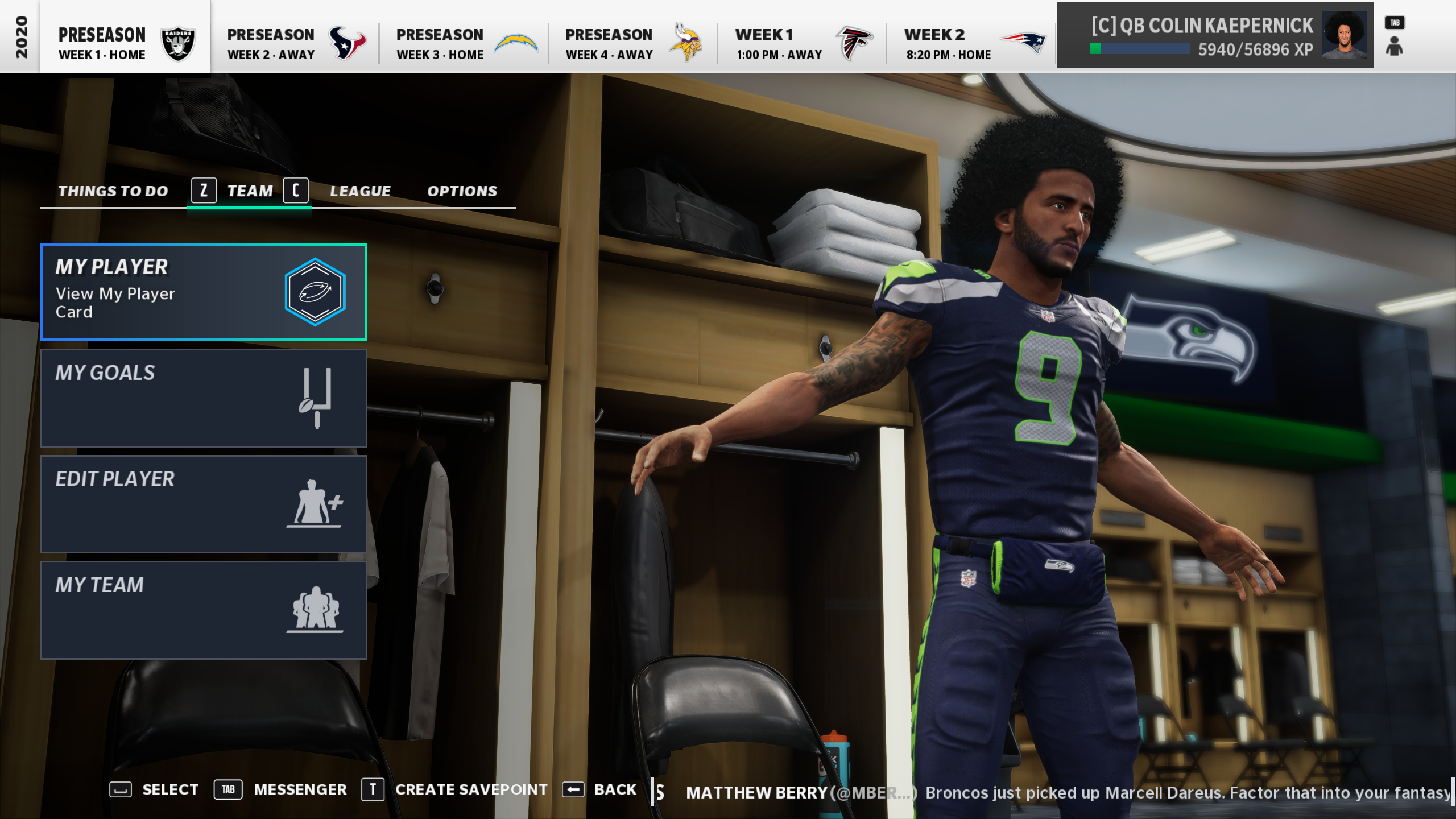 Madden 21 Is Free To Play This Weekend To Celebrate Kaepernick's Return And  NFL Season Start - GameSpot