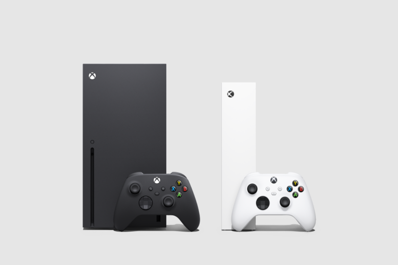 black and white game console