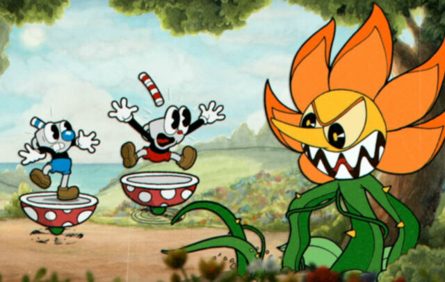 The gorgeously animated shoot-em-up <em>Cuphead</em> is still one of the better couch co-op games you can buy—if you're willing to put up with its immense challenge.