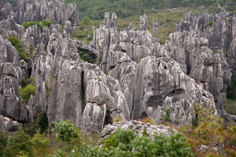 The Stone Forest (Shilin) in China