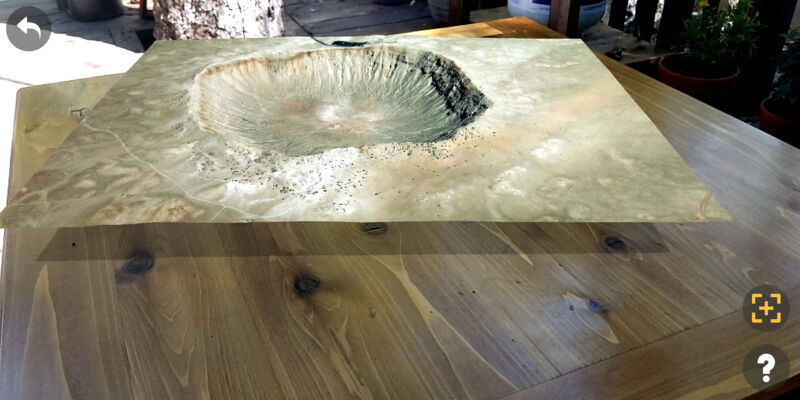 Envie D'Un Meteor Crater Sur Table, N'Importe Qui?