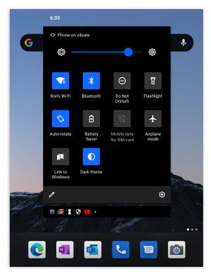Pictures of the Surface Duo's OS during the rare times it chooses to work.