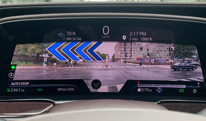 2021 Escalade R to D shift results in front parking camera display. How do  I avoid this? : r/Cadillac