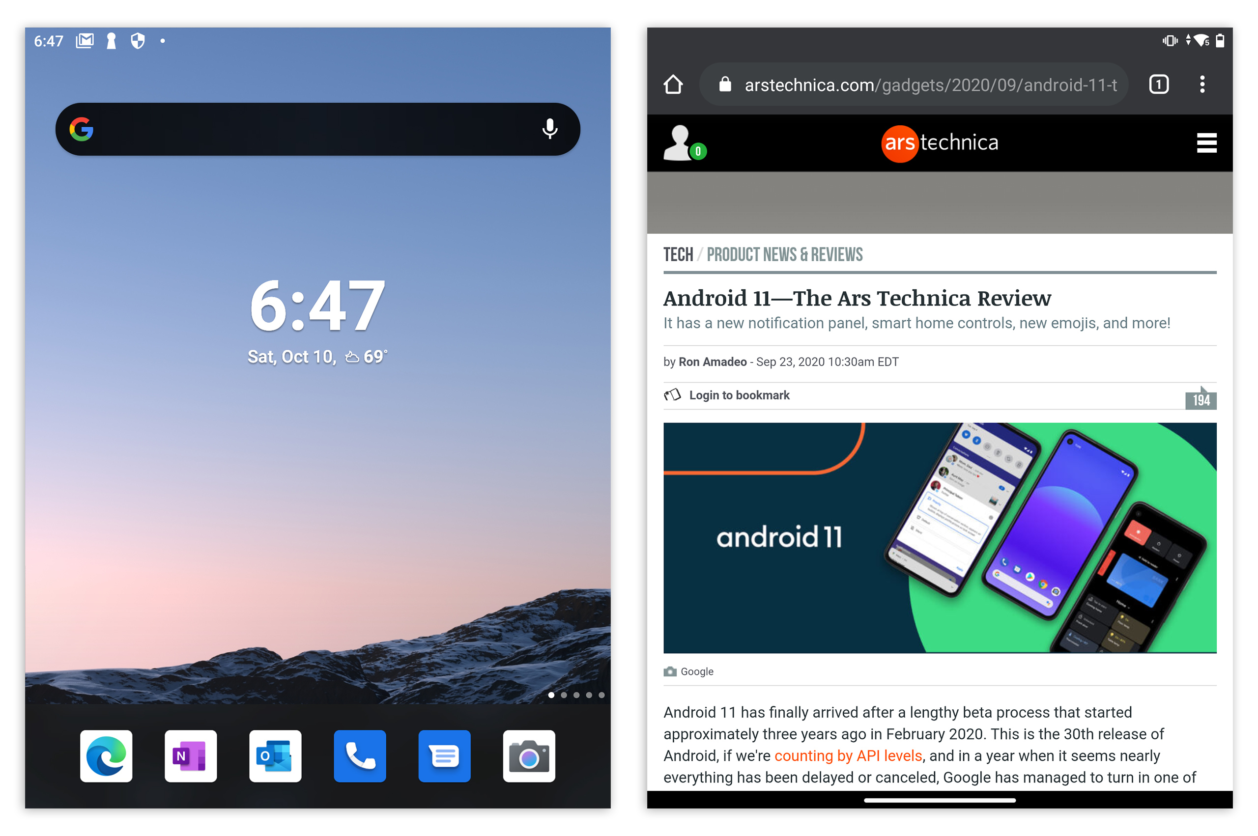 Surface Duo review—Orphaned Windows hardware makes a poor Android ...