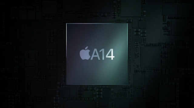 Apple's A14 chip was announced in September 2020 alongside an updated iPad Air.