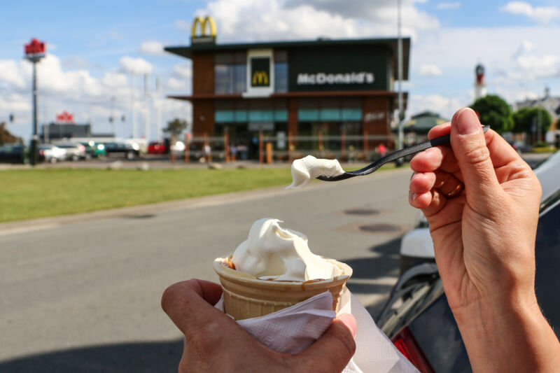 This 2019 photo was taken in Poland, but McDonald
