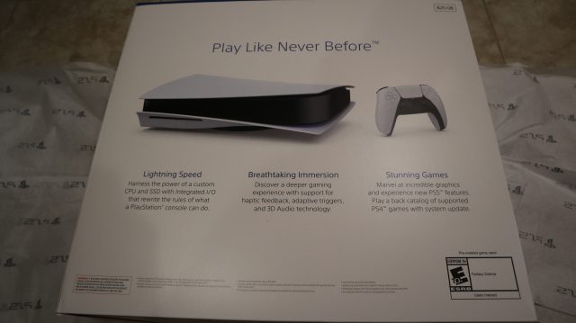 playstation 5 box contents