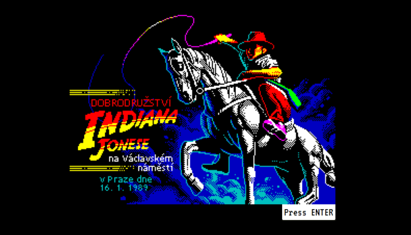 How Indiana Jones Rambo And Others Ended Up In 1980s Czechoslovak Text Adventures Ars Technica