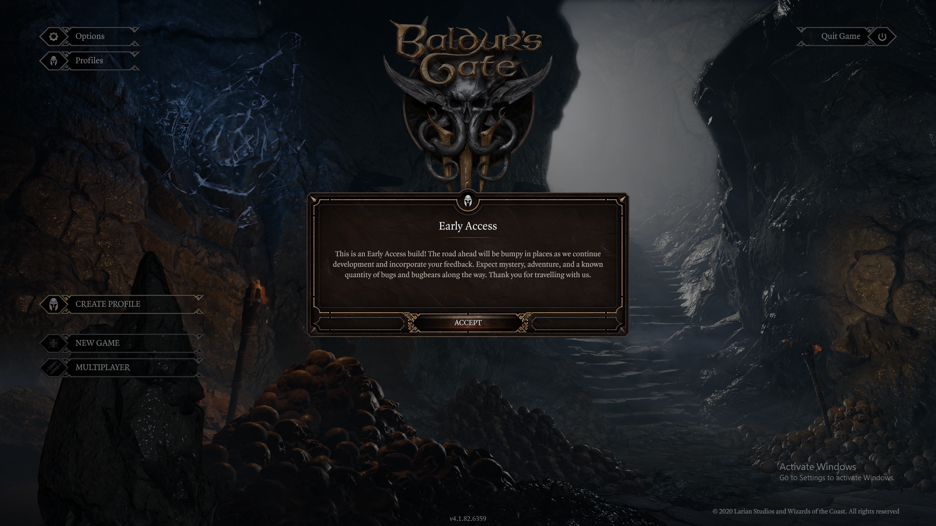Baldur's Gate 3 Set to Launch in Early Access Within 2020