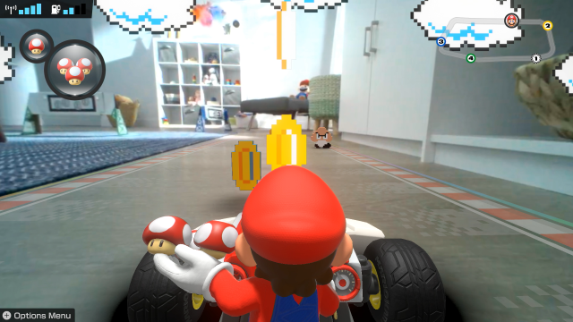 <em>Mario Kart Live: Home Circuit</em>.