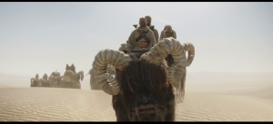 Tuscan raiders ride through the desert