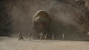 sand monster in The Mandalorian season 2 premiere
