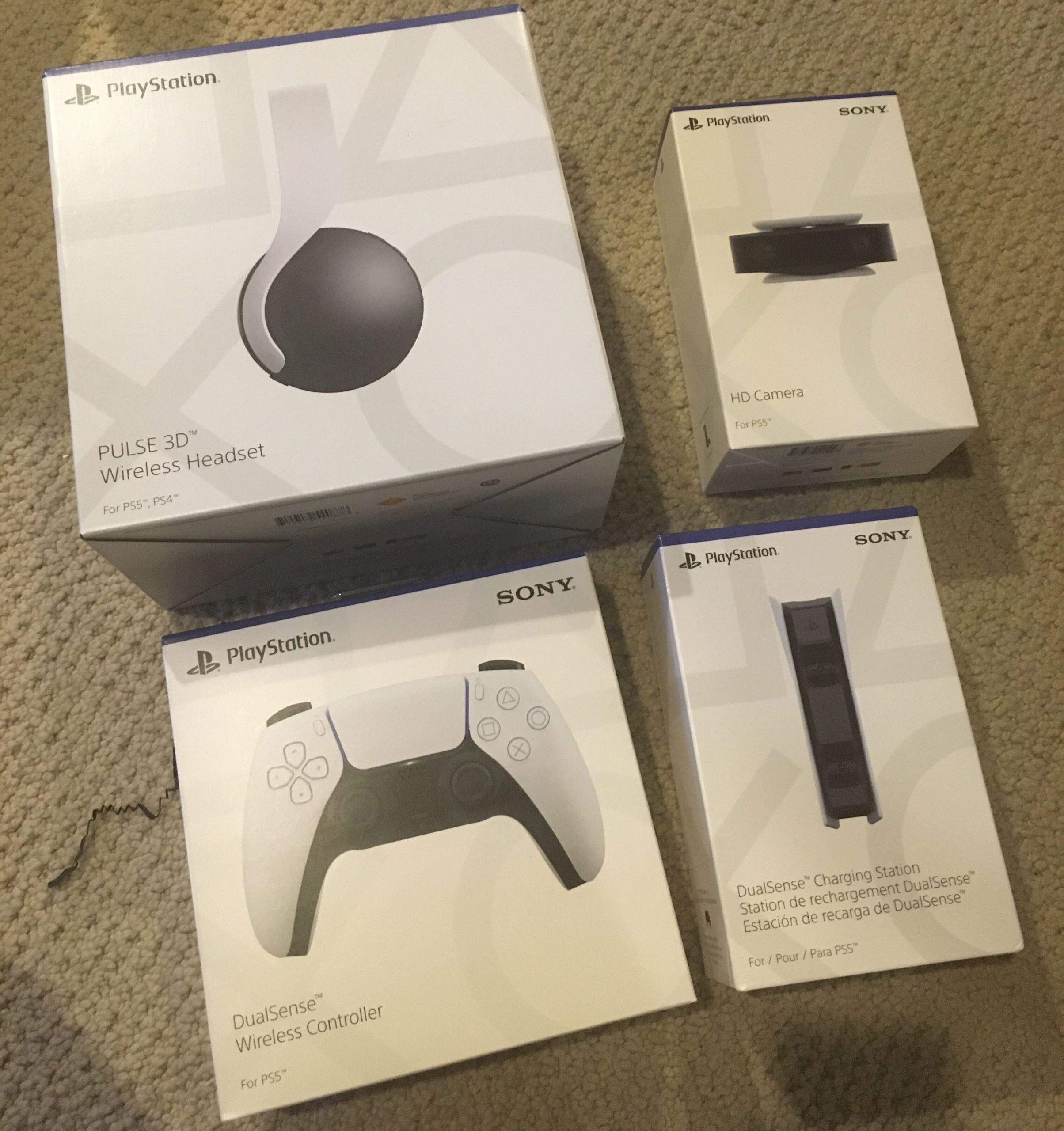 Custodia Protettiva Rigida Trasparente Per Auricolare Sony PlayStation 5 Pulse 3D