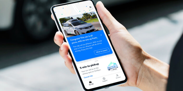 Waymo finally launches an actual public, driverless taxi service thumbnail