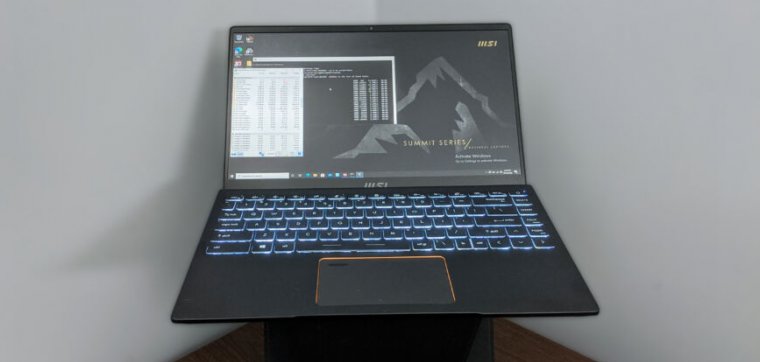 Sneak Preview MSI Summit Tiger Lake powered business laptop Ars