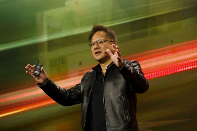 Nvidia CEO Jen-Hsun Huang.