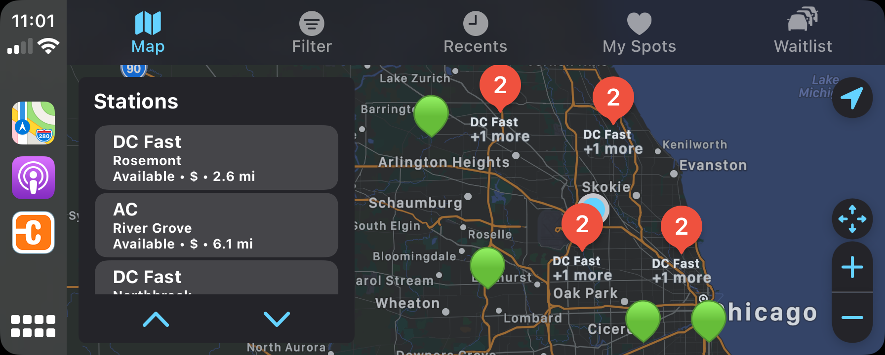 Chargepoint’s charging app now works with Apple CarPlay - Ars Technica