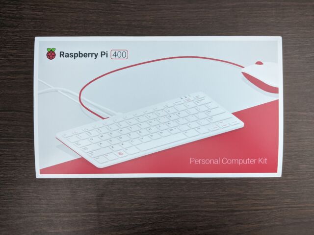 Raspberry Pi 400 Kit Computer Inside Keyboard US Layout