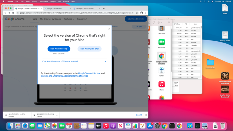 how to download chrome on mac air