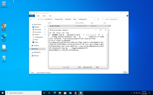 WireGuard used to store its configs under the user directory. Windows 10 really didn't like that, so it's (properly, in our opinion) been moved to a global configuration directory at C:\Program Files\WireGuard\Data\Configurations.