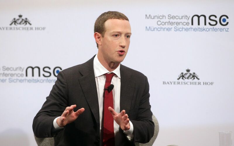 Facebook CEO Mark Zuckerberg.