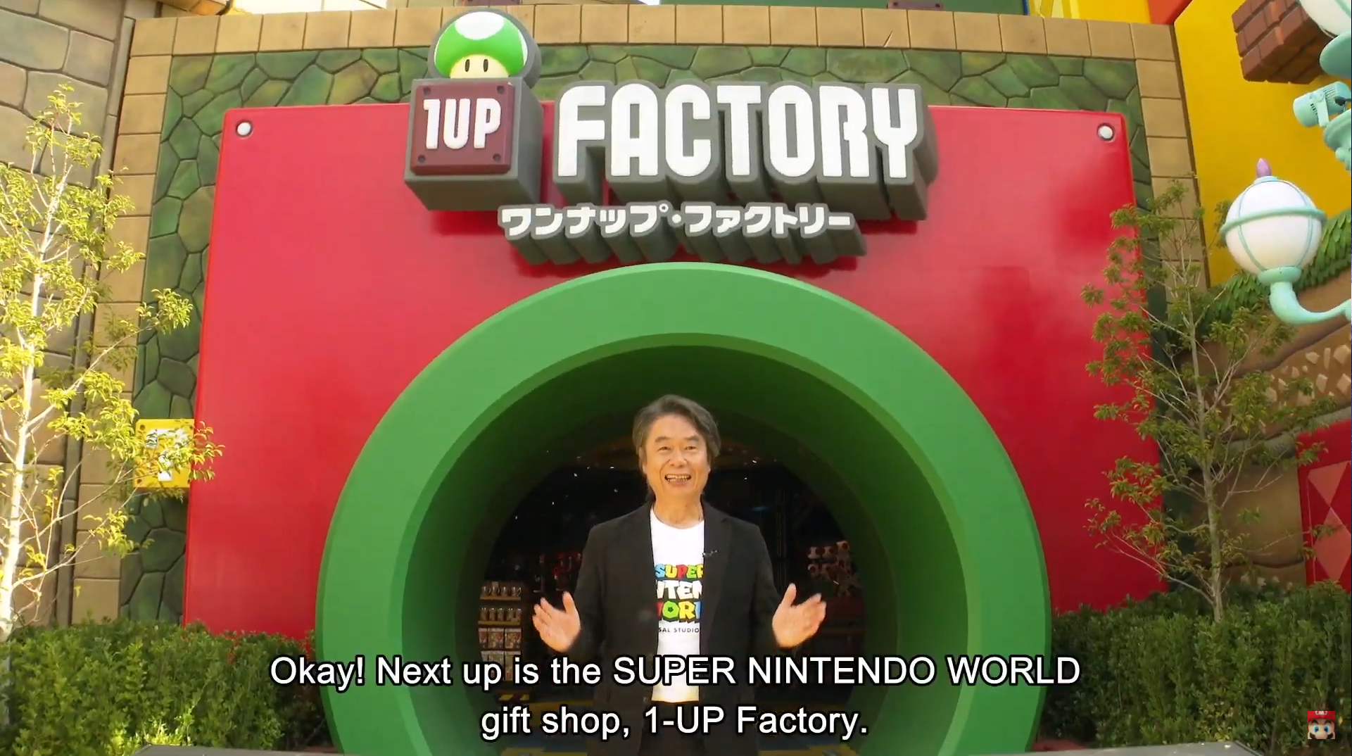 How Shigeru Miyamoto helped with Super Nintendo World