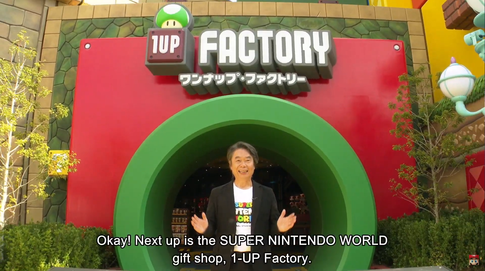 Miyamoto leads fans through Super Nintendo World—and it looks