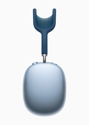 Sky blue AirPods Max