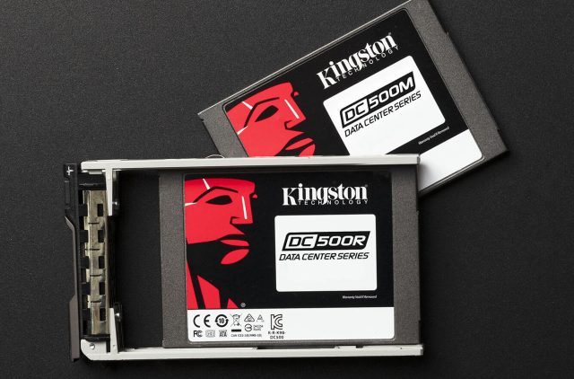 Kingston's DC500 series of drives comes in two variants—a less-expensive 500R