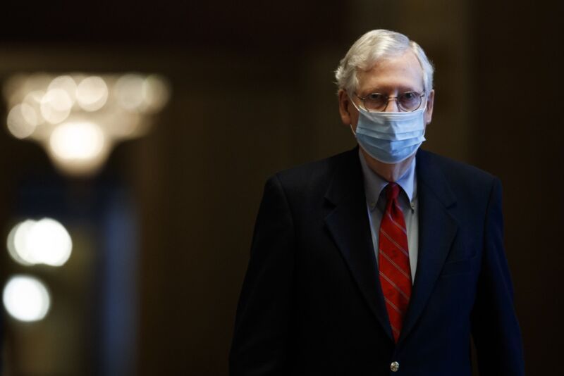 Senate Majority Leader Mitch McConnell (R-KY), has thrown a wrench into the expected Congressional over-ride of President Trump's veto of the National Defense Authorization Act. 