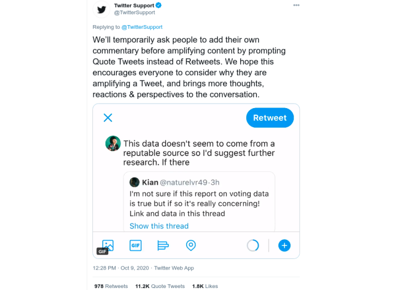 Twitter Rversed Text Twitter repeals retweet roadblocks, Facebook follows suit - Ars Technica