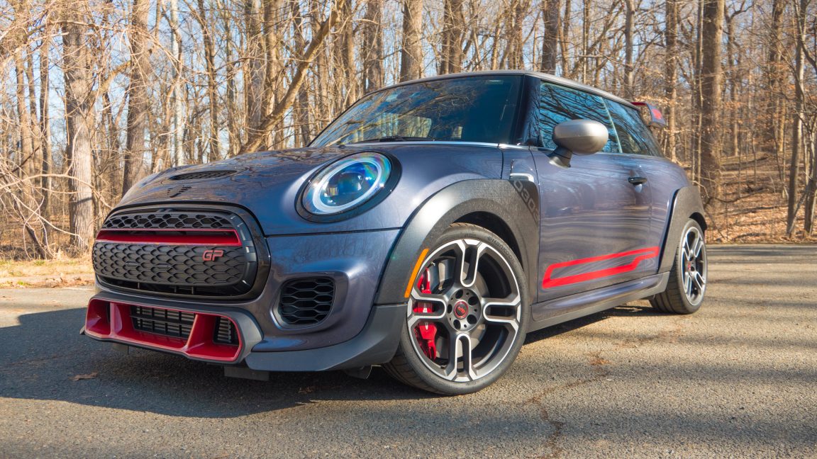 A big wing and no back seats: The 2021 Mini John Cooper Works GP