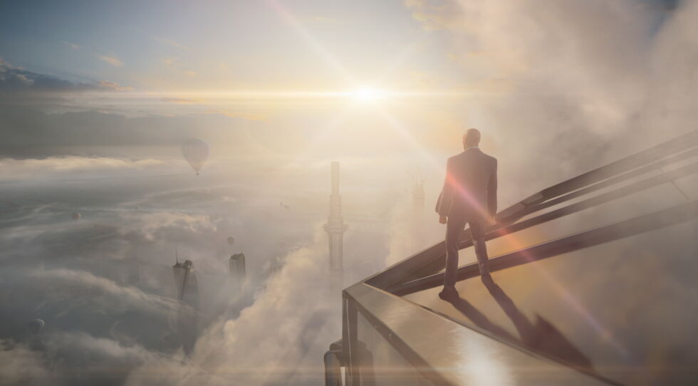 How many people can we assassinate from the very top of a Dubai skyscraper? Agent 47 seems poised to find out in the opening mission of <em>Hitman 3</em>.