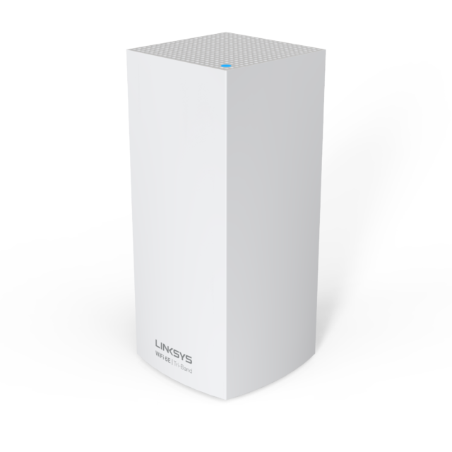 Linksys' mesh router with Wi-Fi 6E. 