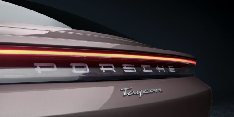 Porsche adds a cheaper, lighter Taycan to its electric range