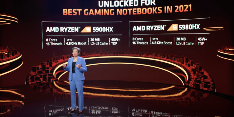 AMD claims new Ryzen 5000 mobile CPUs best Intel for gaming, content creation