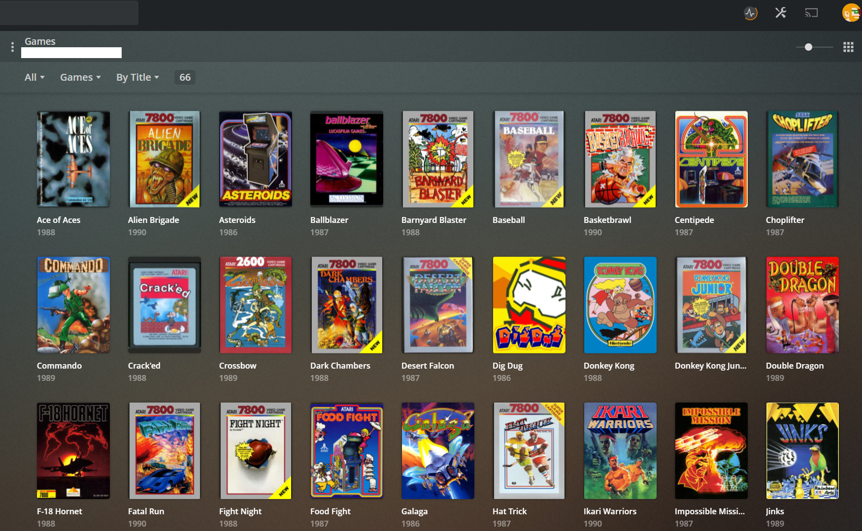 Plex Arcade: 27 juegos retro de Atari por streaming y la