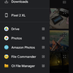 You can select images stored on Amazon Photos directly from your mobile browser or social media app, just as you would with Google Photos or iCloud.