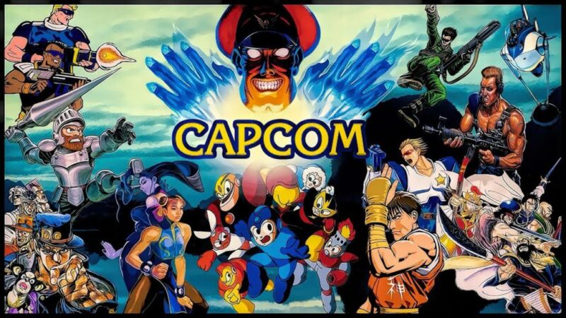 capcom video games