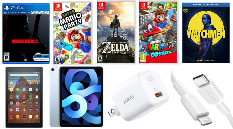Today’s best tech deals: Lots of Switch games, Fire HD tablets, and more