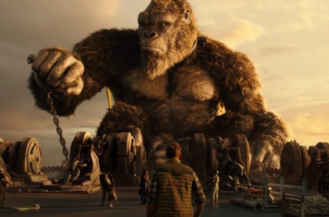 Godzilla Vs Kong (English) Movie Review: GODZILLA VS. KONG is laced with a  great story and build-up and the climax battle between the monsters is  amazing.