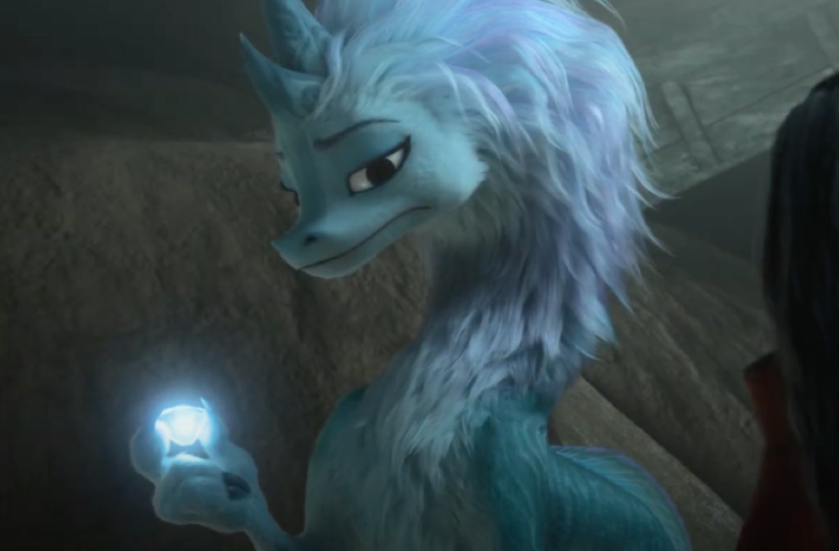 Water Dragon Raya Warrior princess fights to save humanity in Raya and the Last Dragon ...