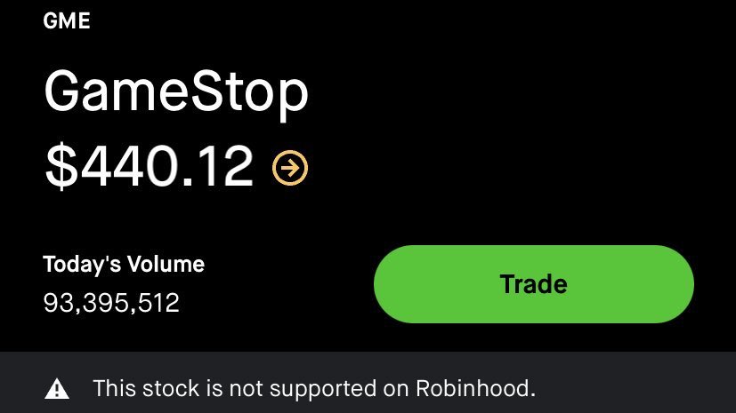 Robinhood's plan to “democratize finance” hit a GameStop-shaped speed bump  [Updated]